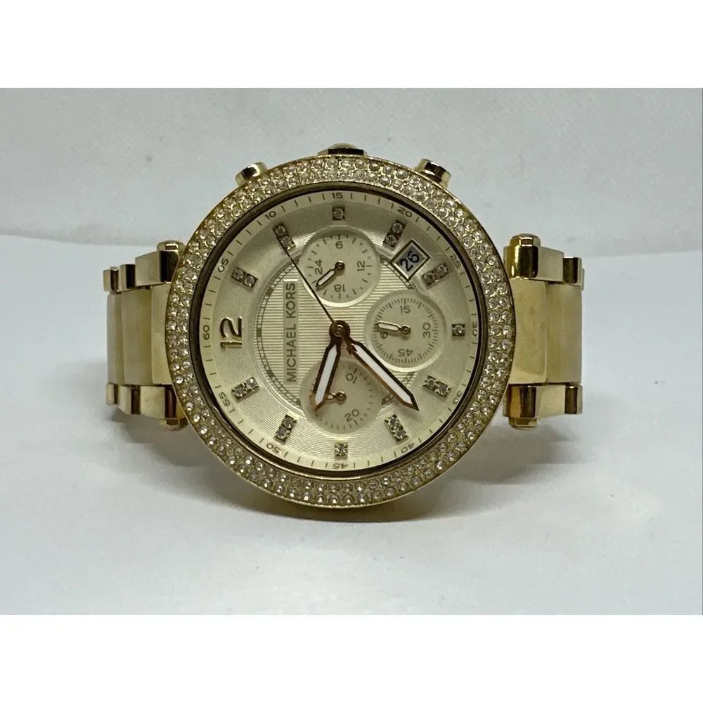 Michael Kors MK5632 Women's Gold Tone Analog Dial Quartz Wrist Watch NUL50